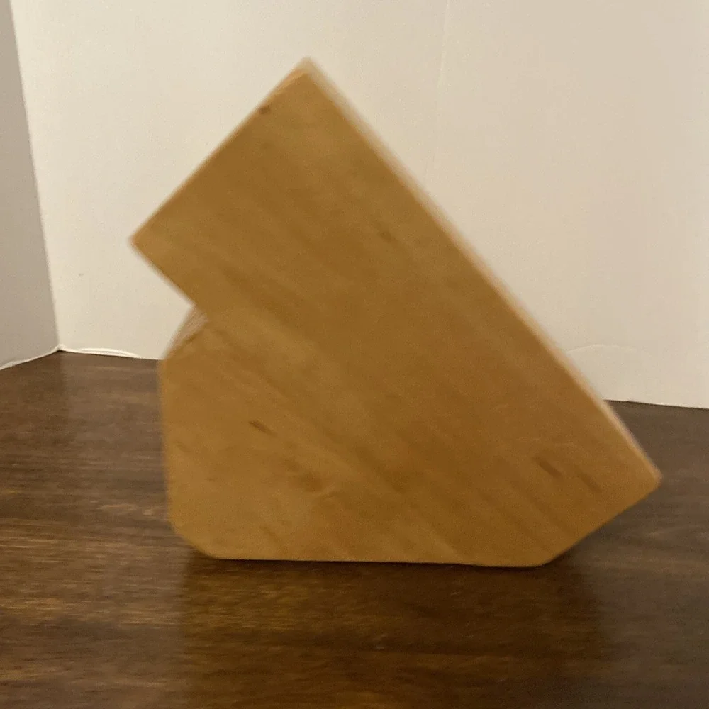 J.A. Henckels International 12 Slot Wood‎ Knife Block Holder ONLY 